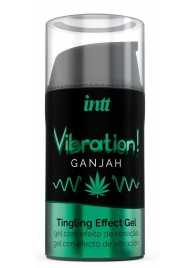 Жидкий интимный гель с эффектом вибрации Vibration! Ganjah - 15 мл. - INTT - купить с доставкой в Люберцах