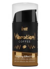 Жидкий интимный гель с эффектом вибрации Vibration! Coffee - 15 мл. - INTT - купить с доставкой в Люберцах