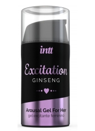 Женский возбуждающий интимный гель Excitation Ginseng - 15 мл. - INTT - купить с доставкой в Люберцах