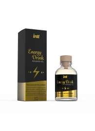 Массажный гель с согревающим эффектом Energy Drink - 30 мл. - INTT - купить с доставкой в Люберцах