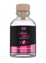 Массажный гель с согревающим эффектом Cotton Candy - 30 мл. - INTT - купить с доставкой в Люберцах