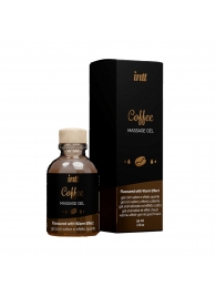 Массажный гель с согревающим эффектом Coffee - 30 мл. - INTT - купить с доставкой в Люберцах