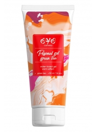Интимная смазка на водной основе с согревающим эффектом OYO Personal Gel Green Tea - 50 мл. - OYO - купить с доставкой в Люберцах