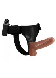 Страпон на трусиках с вибрацией Ultra Passionate Harness - 16 см. - Baile - купить с доставкой в Люберцах