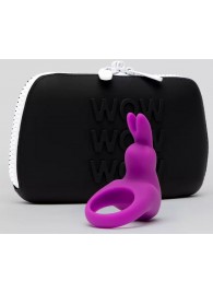 Фиолетовое эрекционное виброкольцо Happy Rabbit Cock Ring Kit - Happy Rabbit - в Люберцах купить с доставкой