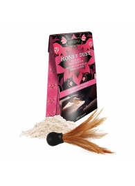 Пудра для тела Honey Dust Body Powder с ароматом клубники - 28 гр. - Kama Sutra - купить с доставкой в Люберцах