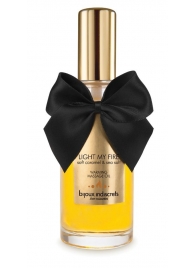 Массажное масло Light My Fire с ароматом карамели - 100 мл. - Bijoux Indiscrets - купить с доставкой в Люберцах
