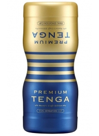 Мастурбатор TENGA Premium Dual Sensation Cup - Tenga - в Люберцах купить с доставкой