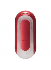 Красный мастурбатор Flip Zero Red   Warmer с подогревом - Tenga - в Люберцах купить с доставкой