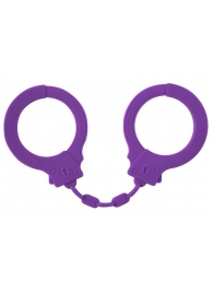Фиолетовые силиконовые поножи Limitation - Lola Games - купить с доставкой в Люберцах