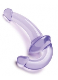 Фиолетовый безремневой страпон Strapless Strap-On - Lux Fetish - купить с доставкой в Люберцах