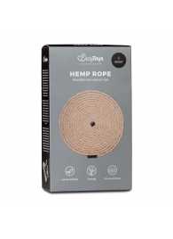 Пеньковая веревка для связывания Hemp Rope - 5 м. - Easy toys - купить с доставкой в Люберцах
