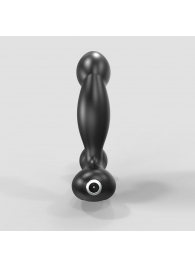 Черный вибромассажер простаты и промежности Prostate Pro с пультом ДУ - Bathmate - в Люберцах купить с доставкой