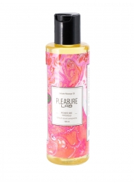 Массажное масло Pleasure Lab Delicate с ароматом пиона и пачули - 100 мл. - Pleasure Lab - купить с доставкой в Люберцах