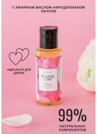 Массажное масло Pleasure Lab Delicate с ароматом пиона и пачули - 50 мл. - Pleasure Lab - купить с доставкой в Люберцах