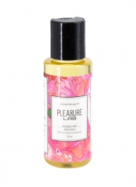 Массажное масло Pleasure Lab Delicate с ароматом пиона и пачули - 50 мл. - Pleasure Lab - купить с доставкой в Люберцах