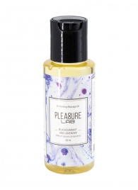 Массажное масло Pleasure Lab Enchanting с ароматом черной смородины и лаванды - 50 мл. - Pleasure Lab - купить с доставкой в Люберцах