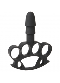 Кастет с штырьком для насадок Vac-U-Lock Knuckle Up - Doc Johnson - купить с доставкой в Люберцах