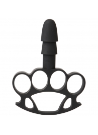 Кастет с штырьком для насадок Vac-U-Lock Knuckle Up - Doc Johnson - купить с доставкой в Люберцах