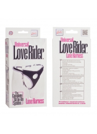 Трусы для страпона с универсальным креплением Universal Love Rider Luxe Harness - California Exotic Novelties - купить с доставкой в Люберцах
