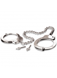 Металлические наручники Metal Leg Cuffs - Pipedream - купить с доставкой в Люберцах