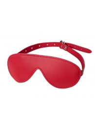 Красная маска Anonymo из искусственной кожи - ToyFa - купить с доставкой в Люберцах