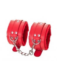 Красные оковы Anonymo из искусственной кожи - ToyFa - купить с доставкой в Люберцах
