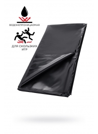Черная простыня для секса из ПВХ - 220 х 200 см. - ToyFa - купить с доставкой в Люберцах