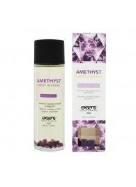 Органическое массажное масло AMETHYST SWEET ALMOND - 100 мл. - Exsens - купить с доставкой в Люберцах