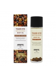 Органическое массажное масло TIGER EYE MACADAMIA - 100 мл. - Exsens - купить с доставкой в Люберцах