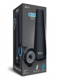 Вибрирующий смарт-мастурбатор ZOLO STEALTH - Zolo - в Люберцах купить с доставкой