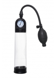 Прозрачная механическая помпа Roald с манометром - Sexus - в Люберцах купить с доставкой