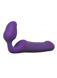 Фиолетовый безремневой страпон Queens L - Adrien Lastic - купить с доставкой в Люберцах