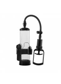 Прозрачная вакуумная помпа с вибрацией Vibrating Penis Pump - Dream Toys - в Люберцах купить с доставкой