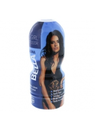 Телесный мастурбатор-вагина в тубе Bella - Dream Toys - в Люберцах купить с доставкой