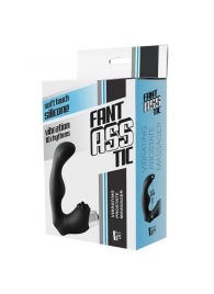 Черный вибромассажер простаты FantASStic Vibrating Prostate Massager - 11,3 см. - Dream Toys - в Люберцах купить с доставкой