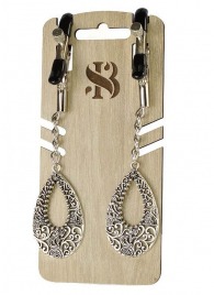 Изысканные зажимы на соски с подвесками  Шахерезада - Sitabella - купить с доставкой в Люберцах