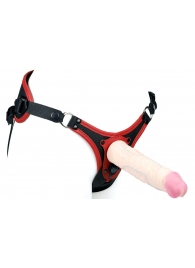 Пояс унисекс UNISEX Style с 2 насадками - LOVETOY (А-Полимер) - купить с доставкой в Люберцах