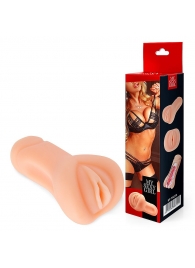 Телесный реалистичный мастурбатор в виде вагины - Bior toys - в Люберцах купить с доставкой
