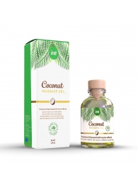 Массажный гель с ароматом кокоса Coconut - 30 мл. - INTT - купить с доставкой в Люберцах