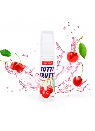 Гель-смазка Tutti-frutti с вишнёвым вкусом - 30 гр. - Биоритм - купить с доставкой в Люберцах