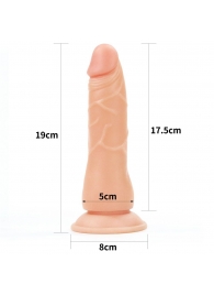 Женский страпон Easy Strapon Set 7.5 - 19 см. - Lovetoy - купить с доставкой в Люберцах