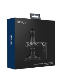 Черный вибростимулятор простаты Nexus Bolster - 12,3 см. - Nexus Range - в Люберцах купить с доставкой