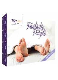 Эротический набор FANTASTIC PURPLE SEX TOY KIT - Toy Joy - купить с доставкой в Люберцах