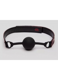 Кляп-шар на двусторонних ремешках Reversible Silicone Ball Gag - Fifty Shades of Grey - купить с доставкой в Люберцах