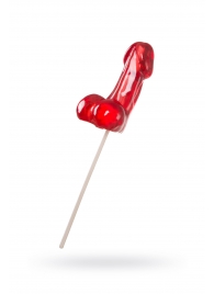 Красный леденец в форме фаллоса со вкусом виски - Sosuчki - купить с доставкой в Люберцах