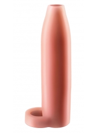 Телесная насадка Real Feel Enhancer XL - 17 см. - Pipedream - в Люберцах купить с доставкой