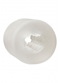 Прозрачный мастурбатор HELPING HEAD - Doc Johnson - в Люберцах купить с доставкой