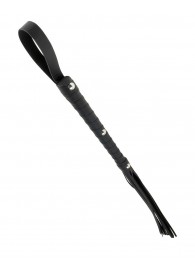 Чёрная плетка Deluxe Cat O  Nine - 62 см. - Pipedream - купить с доставкой в Люберцах