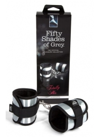 Серо-черные наручники Totally His - Fifty Shades of Grey - купить с доставкой в Люберцах